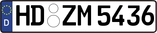 HD-ZM5436