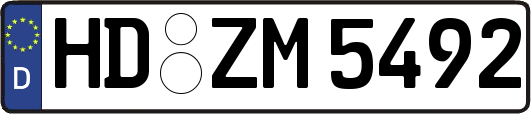 HD-ZM5492