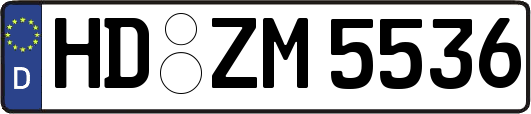 HD-ZM5536