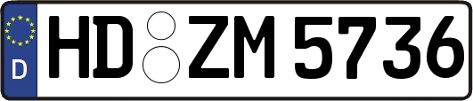 HD-ZM5736