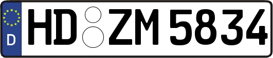 HD-ZM5834