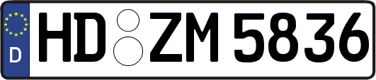 HD-ZM5836