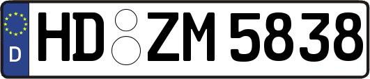 HD-ZM5838