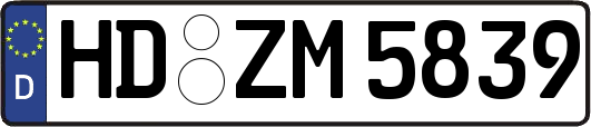HD-ZM5839