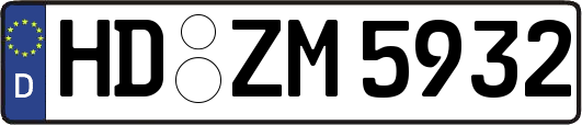 HD-ZM5932