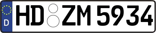 HD-ZM5934