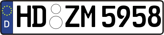 HD-ZM5958