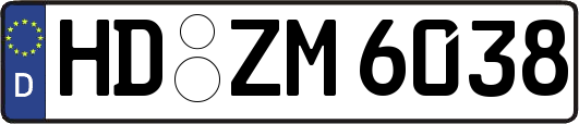 HD-ZM6038