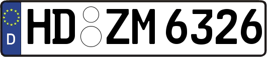 HD-ZM6326
