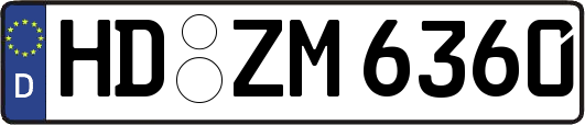 HD-ZM6360