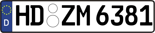 HD-ZM6381