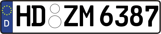 HD-ZM6387
