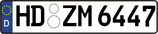 HD-ZM6447