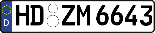 HD-ZM6643