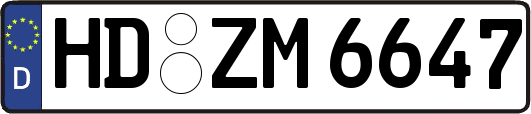 HD-ZM6647