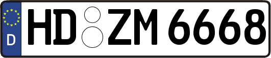 HD-ZM6668