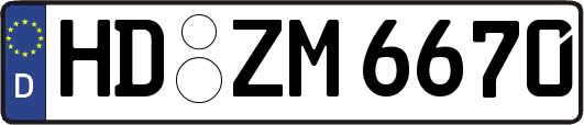 HD-ZM6670