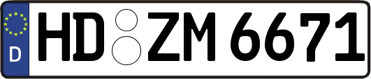 HD-ZM6671