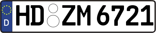HD-ZM6721