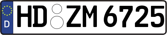 HD-ZM6725