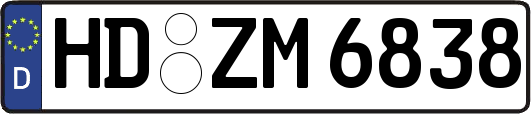 HD-ZM6838
