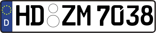 HD-ZM7038