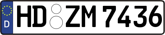 HD-ZM7436