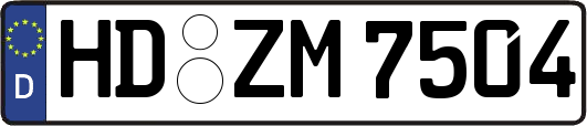 HD-ZM7504