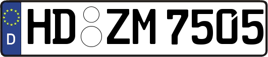 HD-ZM7505