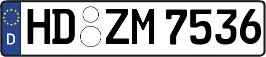 HD-ZM7536