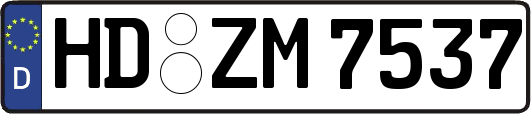 HD-ZM7537