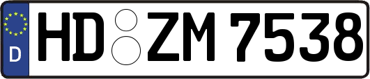 HD-ZM7538