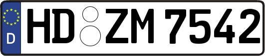 HD-ZM7542