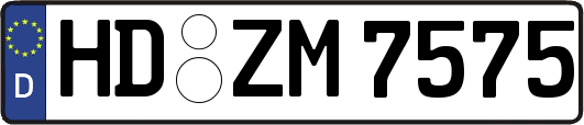 HD-ZM7575