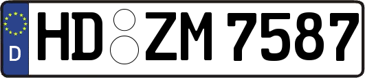 HD-ZM7587