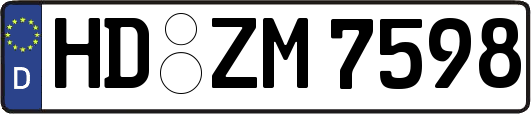 HD-ZM7598
