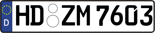 HD-ZM7603