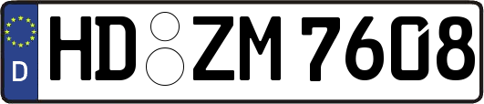 HD-ZM7608