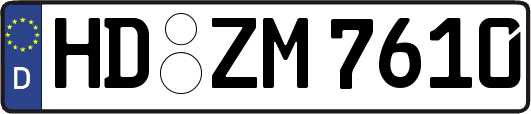 HD-ZM7610