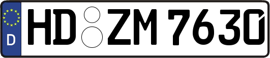 HD-ZM7630