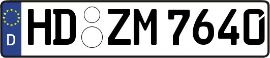 HD-ZM7640