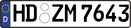HD-ZM7643