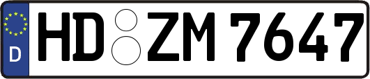 HD-ZM7647