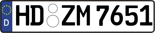 HD-ZM7651