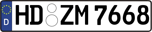 HD-ZM7668