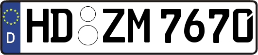 HD-ZM7670