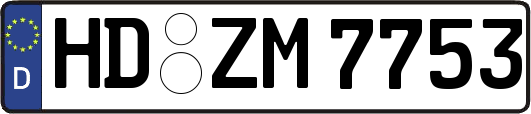 HD-ZM7753