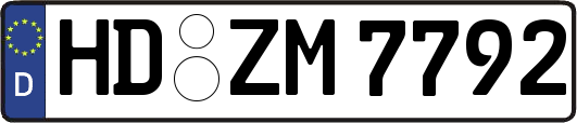 HD-ZM7792