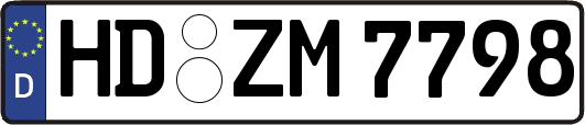 HD-ZM7798