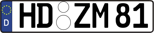 HD-ZM81